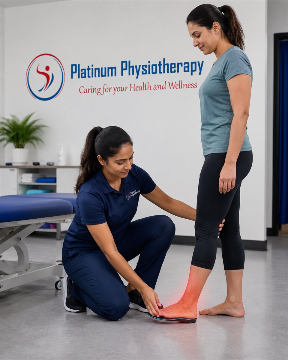 Foot and heel pain physiotherapy in Brampton